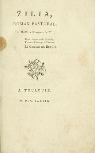 Cover for Zilia