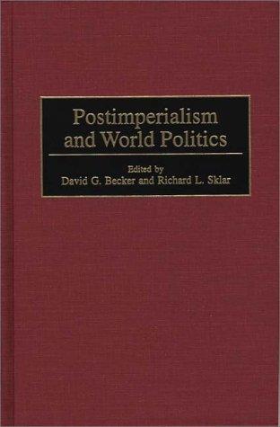 Cover for Postimperialism and world politics