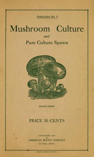 Cover for Mushroom culture and pure culture spawn.