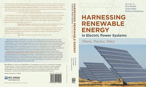 Cover for Harnessing renewable energy in electric power systems