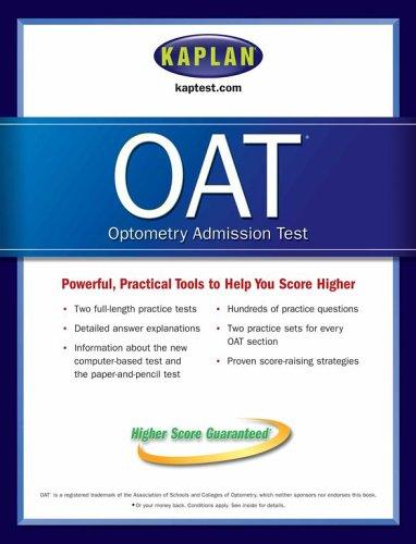 Cover for Kaplan OAT