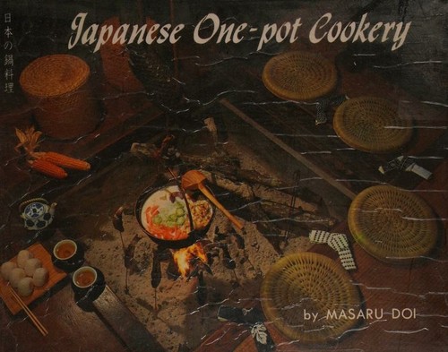 Cover for Japanese one-pot cookery, friendly and festive