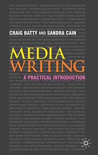 Cover for Media Writing