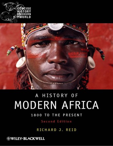 Cover for A history of modern Africa