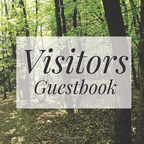Cover for Visitors Guestbook