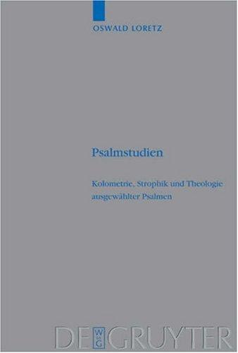 Cover for Psalmstudien