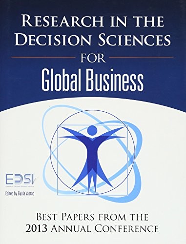 Cover for Research in the Decision Sciences for Global Business