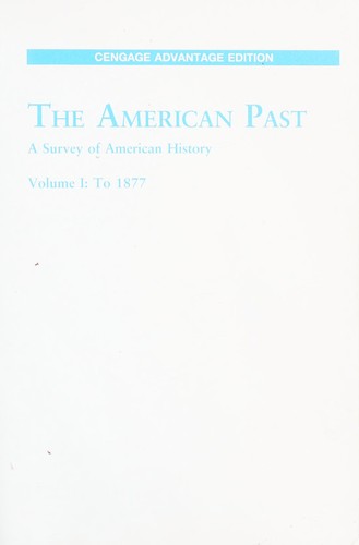 Cover for American Past to 1877