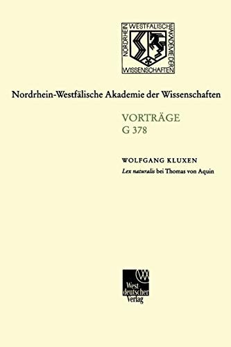 Cover for Lex naturalis bei Thomas von Aquin
