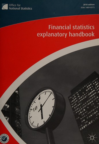 Cover for Financial statistics explanatory handbook 2010