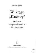 Cover for W kręgu "Kuźnicy"