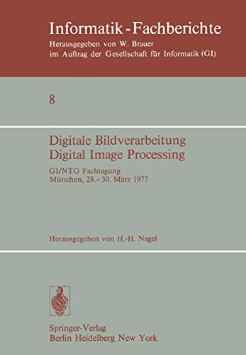 Cover for Digitale Bildverarbeitung Digital Image Processing
