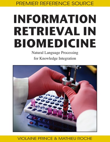 Cover for Information retrieval in biomedicine