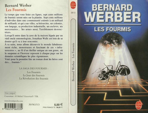 Cover for Les fourmis