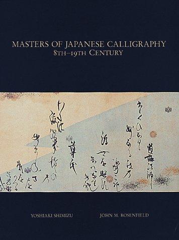 Cover for Masters of Japanese Calligraphy, 8Th-19th Century