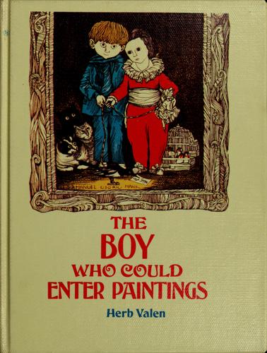 Cover for The boy who could enter paintings