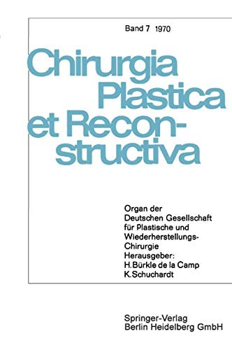 Cover for Organ der Deutschen Gesellschaft für Plastische und Wiederherstellungs-Chirurgie