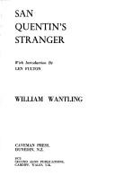 Cover for San Quentin's stranger.
