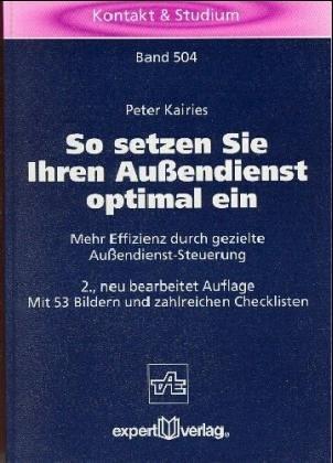 Cover for So setzen sie Ihren Außendienst optimal ein. Mehr Effizienz durch gezielte Außendienst- Steuerung.