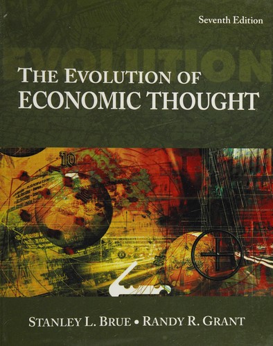 Cover for Evolution of economic thought