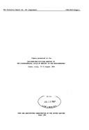 Cover for Papers Presented at the Fao/Unep/Who/Ioc/Iaea Meeting on the Biogeochemical Cycle of Mercury in the Mediterranean Siena, Italy, 27-31 August 1984/F29 (Fao Fisheries Reports)