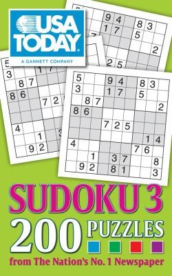 Cover for Usa Today Sudoku 3 200 Puzzles