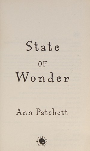 Cover for State of Wonder