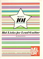 Cover for Mel Bay's 101 hot licks for lead guitar