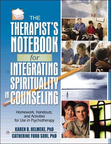 Cover for Therapist's Notebook for Integrating Spirituality in Counseling, Vol. 1