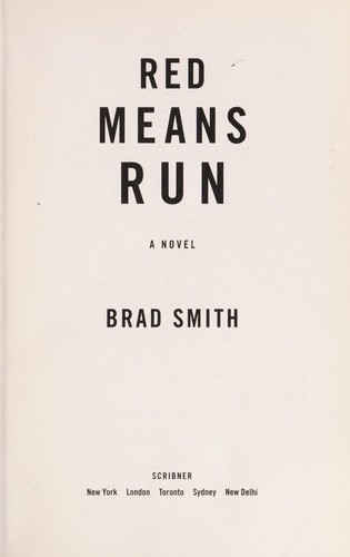 Cover for Red means run