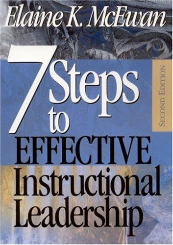 Cover for Seven Steps to Effective Instructional Leadership