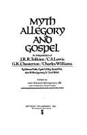 Cover for Myth, allegory, and gospel