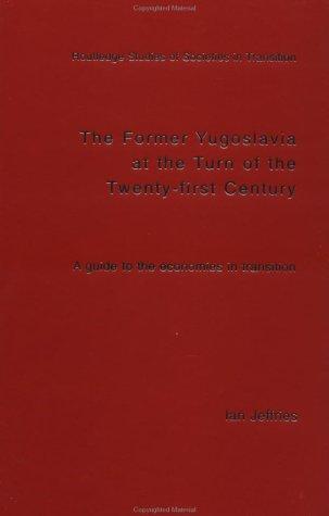 Cover for Former Yugoslavia at the Turn of the Twenty-First Century
