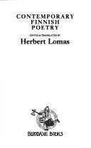 Cover for Contemporary Finnish poetry