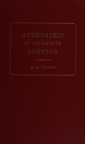 Cover for Authorship in the days of Johnson