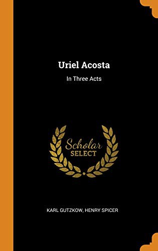 Cover for Uriel Acosta