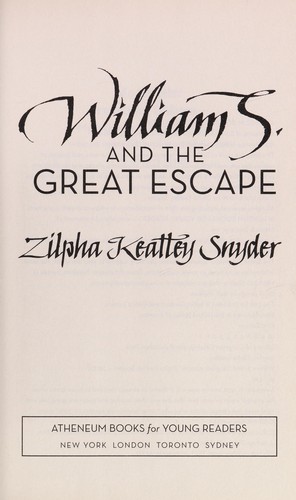 Cover for William S. and the Great Escape