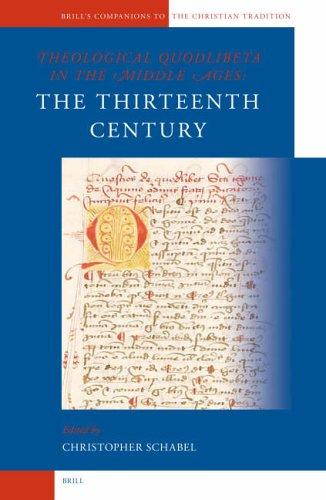 Cover for Theological Quodlibeta in the Middle Ages