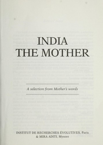Cover for India