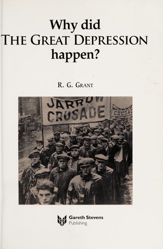 Cover for Why did the Great Depression happen?
