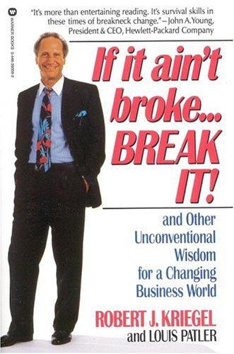 Cover for If it Ain't Broke...Break It!