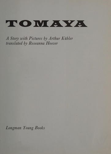 Cover for Tomaya