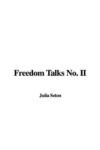 Cover for Freedom Talks No. II