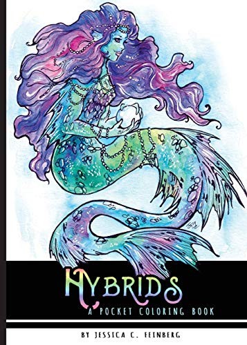 Cover for Hybrids Pocket Coloring Book