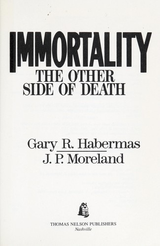 Cover for Immortality