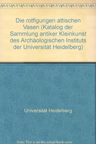 Cover for Die rotfigurigen attischen Vasen