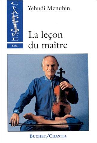Cover for La Leçon du maître
