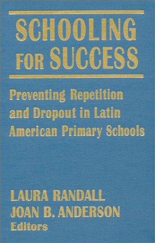 Cover for Schooling for success