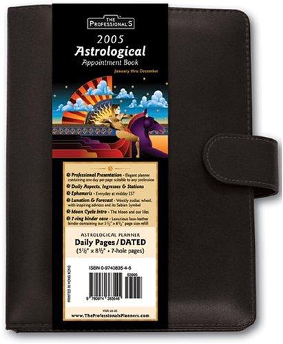 Cover for The Professional's 2005 Astrological Appointment Book Binder