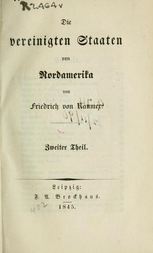 Cover for Die vereinigten Staaten von Nordamerika